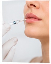 Ästhetische Behandlung mit Hyaluronsäure