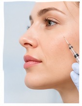 Ästhetische PRF-Behandlung im Gesichtsbereich